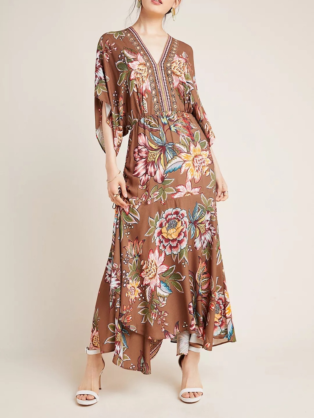 Anthropologie Farm Rio Valentina Dress